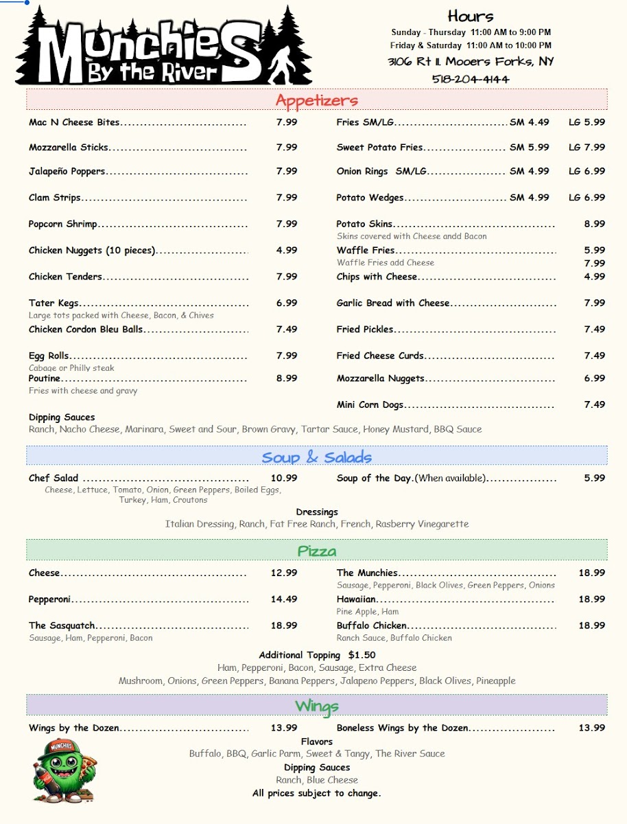 Munchies By The River